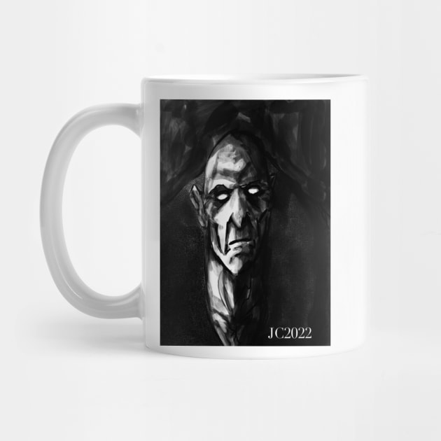 The Dead Man portrait (original) by StagArtStudios